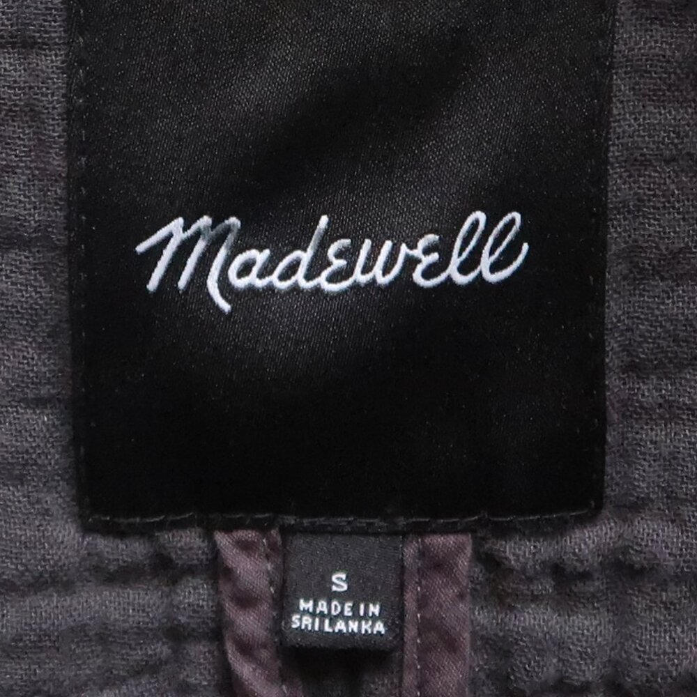 Madewell Grey Lightspun Dorset Single Breasted Slouchy Minimalist Blazer Size S - Picture 10 of 13